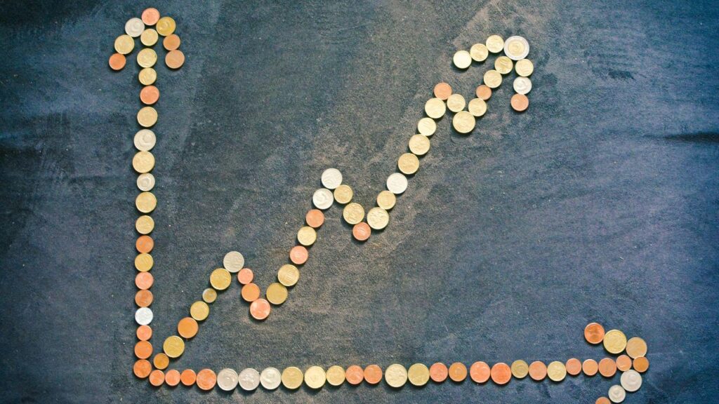 Obrazek przedstawia rosnący wykres