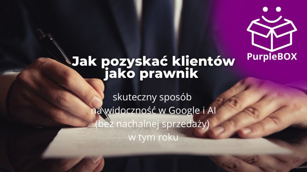 skuteczny sposób na widoczność w Google i AI (bez nachalnej sprzedaży) w tym roku