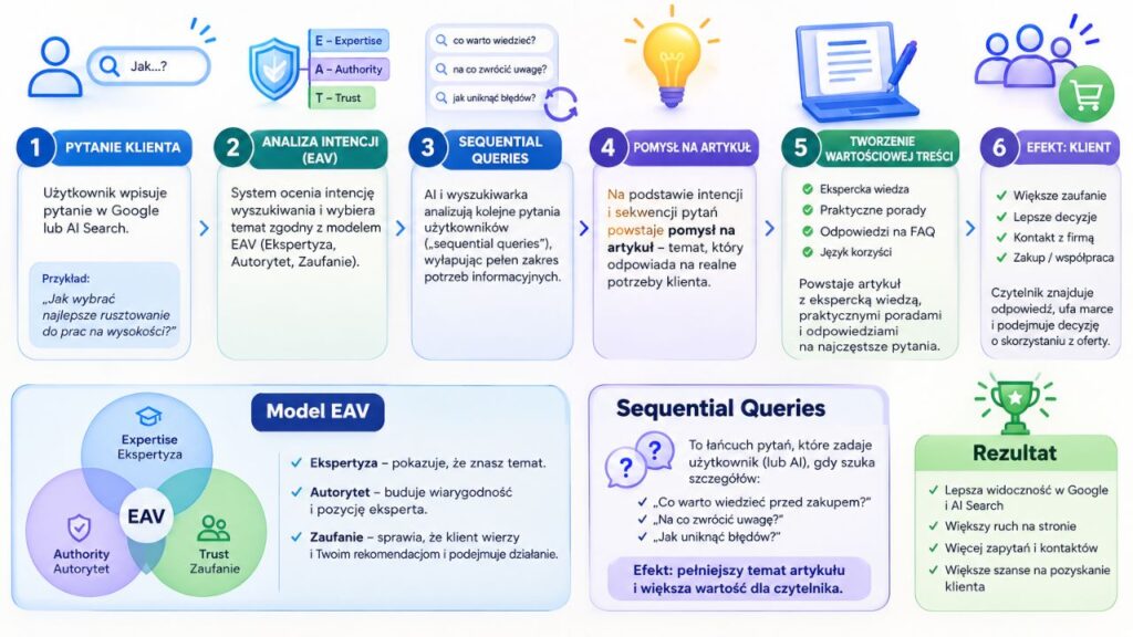 Model EAV i Sequential Queries myśljak Twój klient w Google
